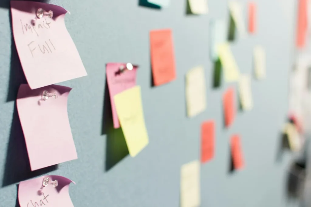 AI agent workflow being mapped for a client's business process