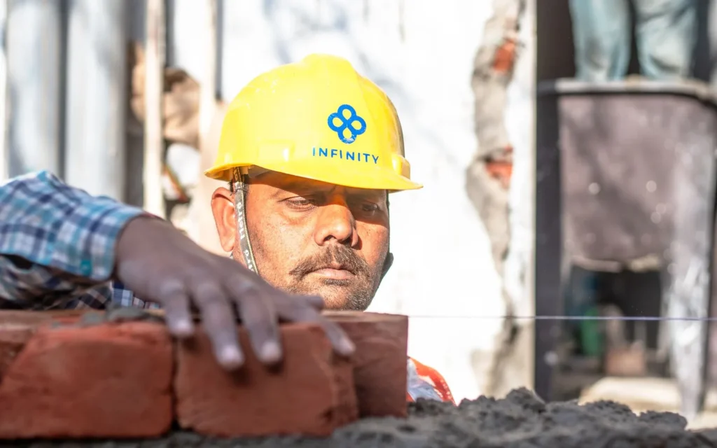Ongoing project documentation used as evidence on a builder's website