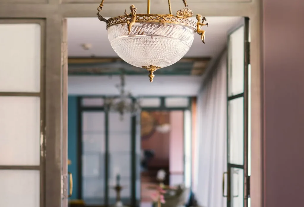 Completed interior project presented through interior designer website design by Samanvi Technologies