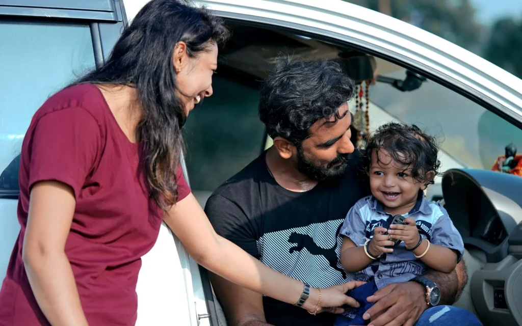 Parents choosing a school — admission enquiries captured through the website