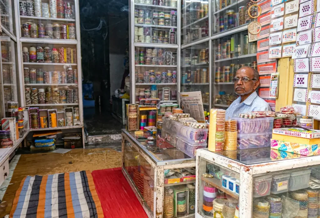 Local business owner in Mehdipatnam whose website was built by Samanvi Technologies