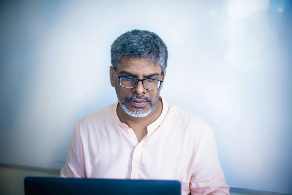 Samanvi Technologies client — a business owner in Vijayawada, Andhra Pradesh